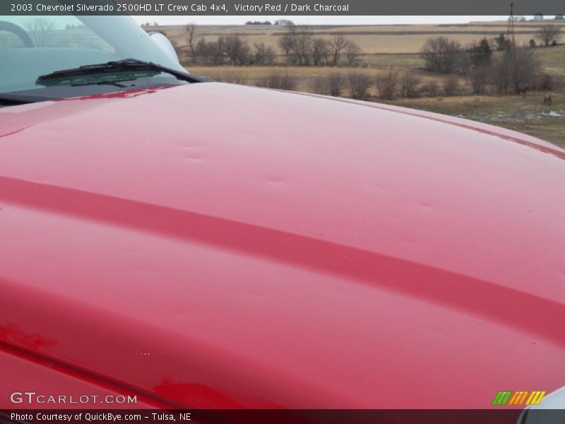 Victory Red / Dark Charcoal 2003 Chevrolet Silverado 2500HD LT Crew Cab 4x4