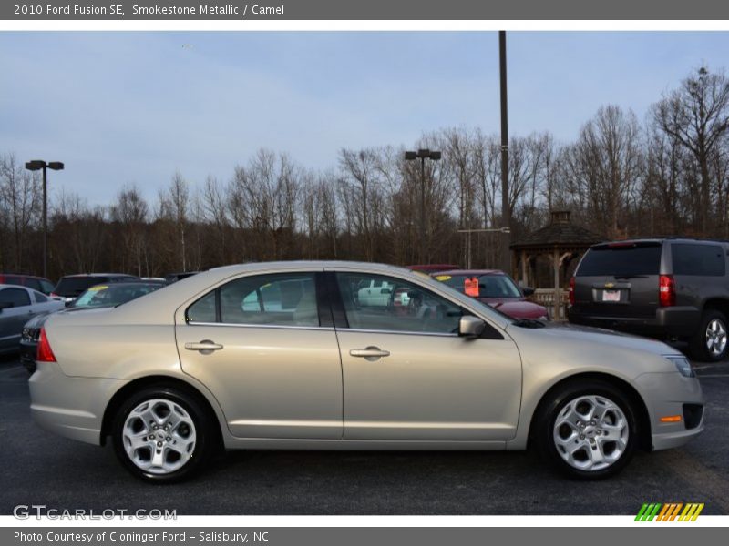 Smokestone Metallic / Camel 2010 Ford Fusion SE