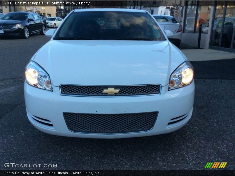 Summit White / Ebony 2013 Chevrolet Impala LT