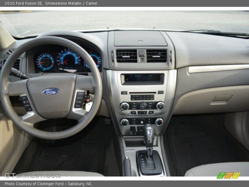 Smokestone Metallic / Camel 2010 Ford Fusion SE