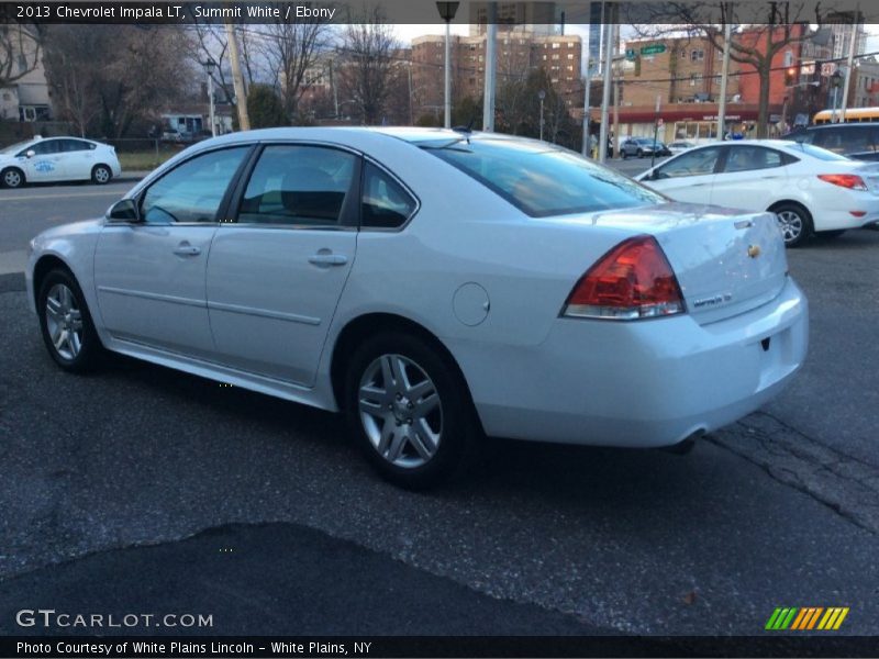 Summit White / Ebony 2013 Chevrolet Impala LT