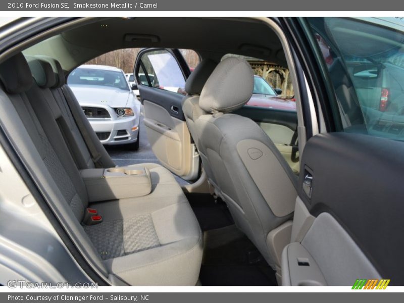 Smokestone Metallic / Camel 2010 Ford Fusion SE