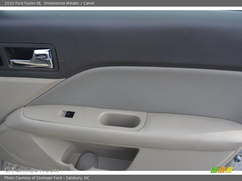 Smokestone Metallic / Camel 2010 Ford Fusion SE