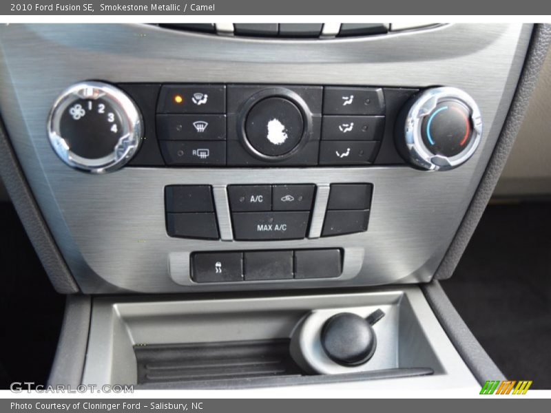 Smokestone Metallic / Camel 2010 Ford Fusion SE