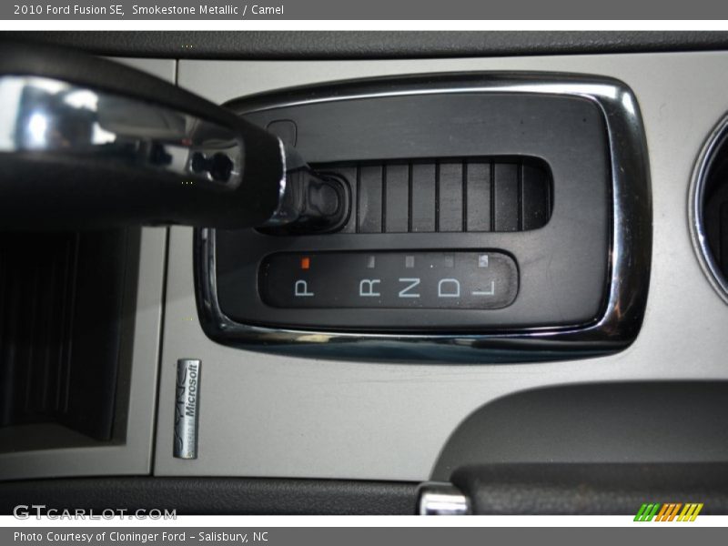 Smokestone Metallic / Camel 2010 Ford Fusion SE