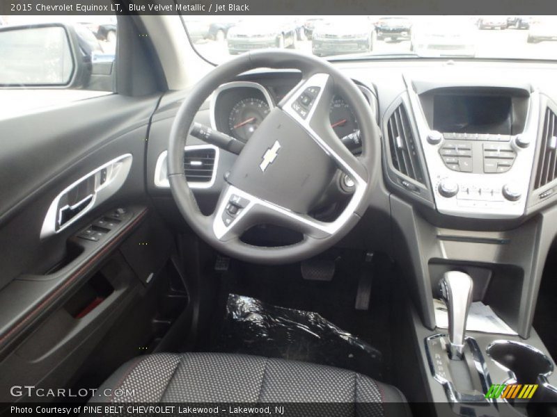 Blue Velvet Metallic / Jet Black 2015 Chevrolet Equinox LT