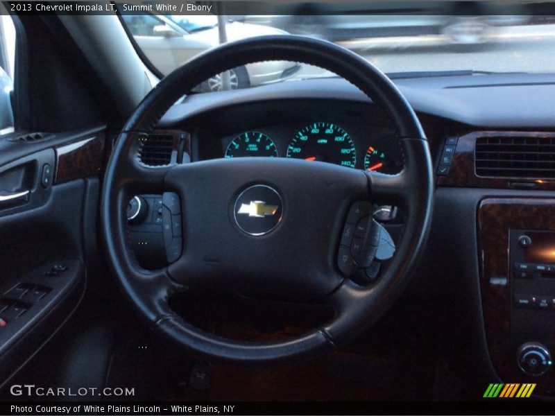 Summit White / Ebony 2013 Chevrolet Impala LT