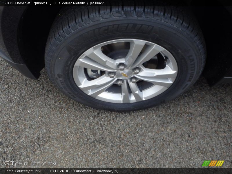 Blue Velvet Metallic / Jet Black 2015 Chevrolet Equinox LT