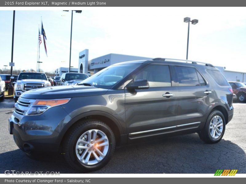 Magnetic / Medium Light Stone 2015 Ford Explorer XLT