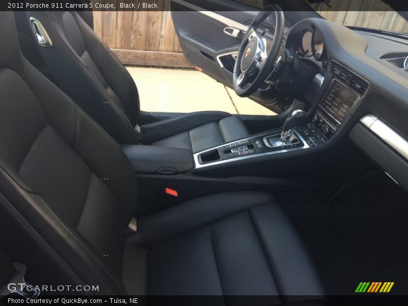 Black / Black 2012 Porsche 911 Carrera S Coupe