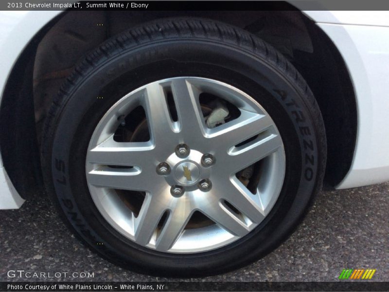 Summit White / Ebony 2013 Chevrolet Impala LT