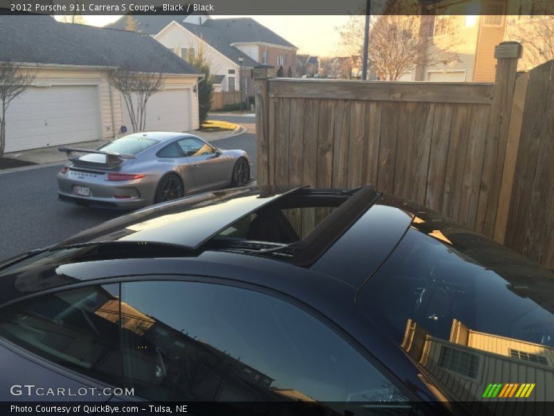 Black / Black 2012 Porsche 911 Carrera S Coupe