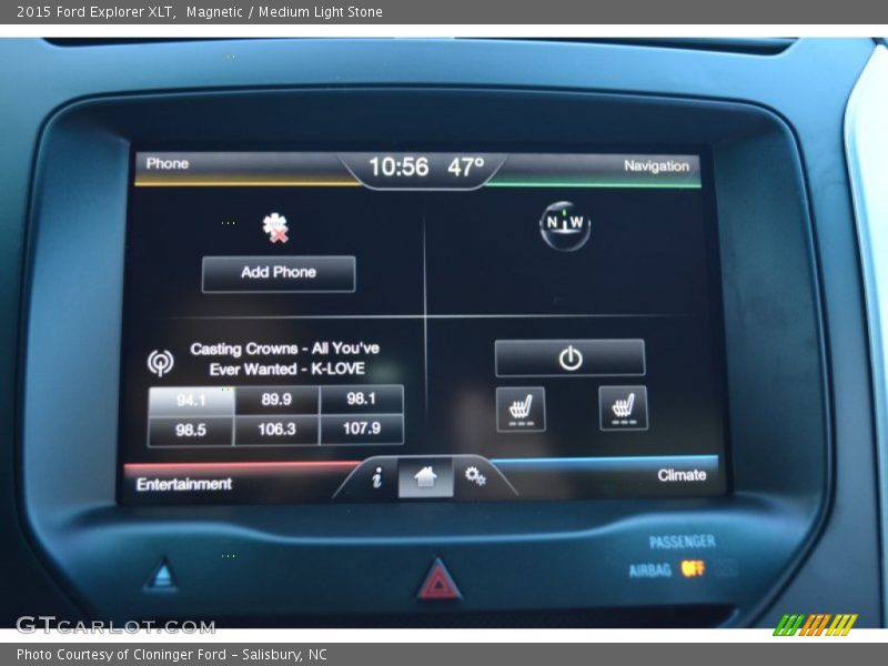 Magnetic / Medium Light Stone 2015 Ford Explorer XLT