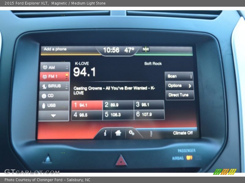 Magnetic / Medium Light Stone 2015 Ford Explorer XLT
