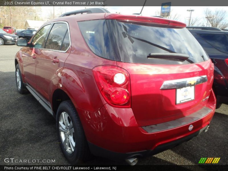 Crystal Red Tintcoat / Jet Black 2015 Chevrolet Equinox LT