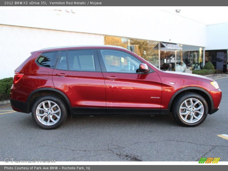  2012 X3 xDrive 35i Vermilion Red Metallic