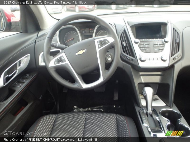 Crystal Red Tintcoat / Jet Black 2015 Chevrolet Equinox LT
