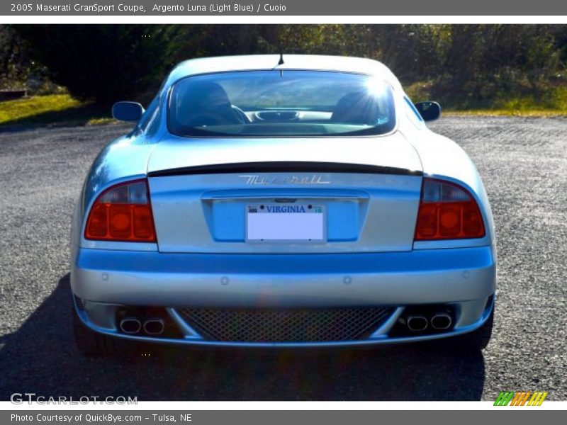 Argento Luna (Light Blue) / Cuoio 2005 Maserati GranSport Coupe