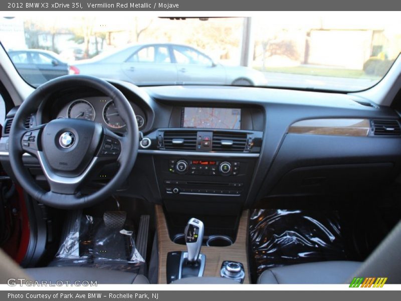 Vermilion Red Metallic / Mojave 2012 BMW X3 xDrive 35i