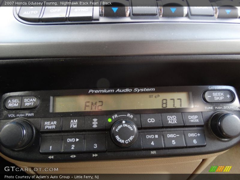 Nighthawk Black Pearl / Black 2007 Honda Odyssey Touring