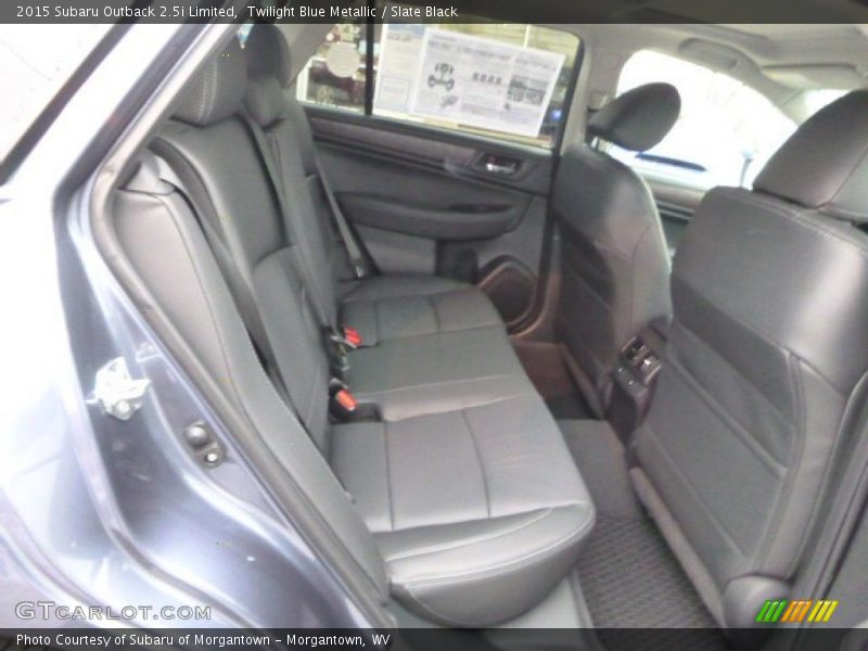 Twilight Blue Metallic / Slate Black 2015 Subaru Outback 2.5i Limited