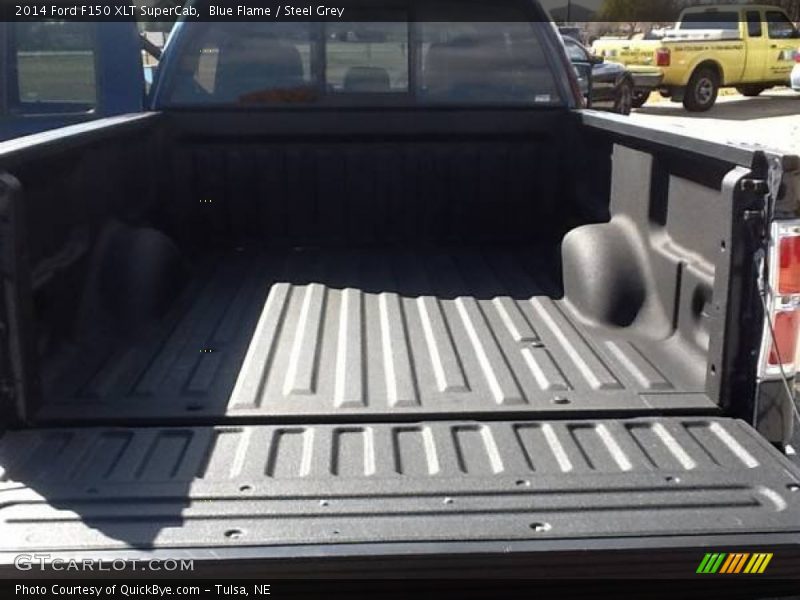 Blue Flame / Steel Grey 2014 Ford F150 XLT SuperCab