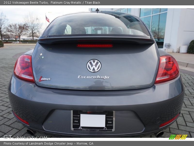 Platinum Gray Metallic / Titan Black 2012 Volkswagen Beetle Turbo