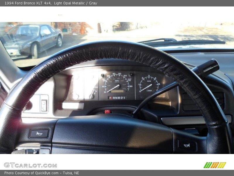 Light Opal Metallic / Gray 1994 Ford Bronco XLT 4x4