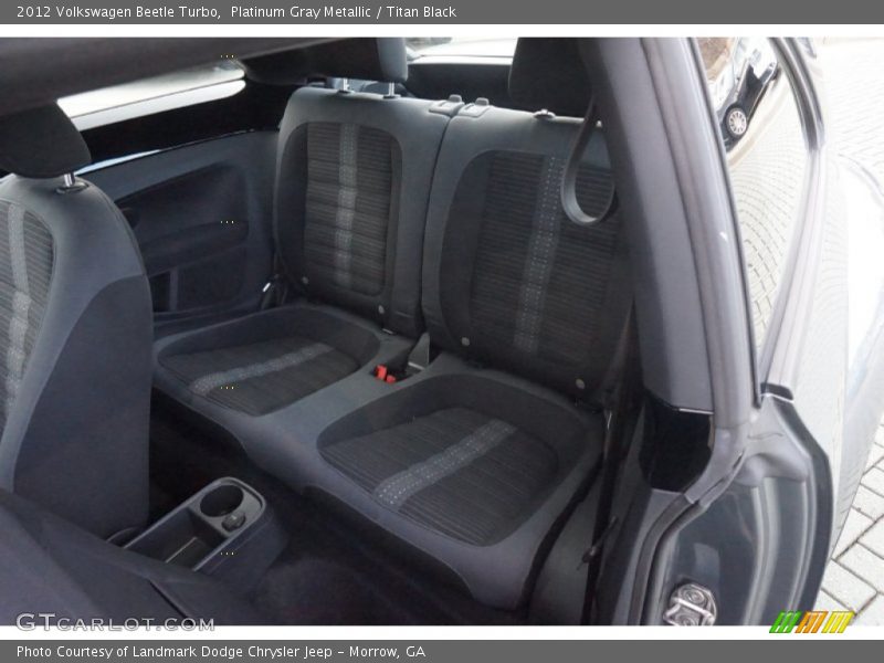 Platinum Gray Metallic / Titan Black 2012 Volkswagen Beetle Turbo