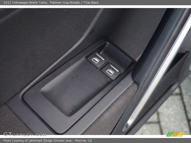 Platinum Gray Metallic / Titan Black 2012 Volkswagen Beetle Turbo