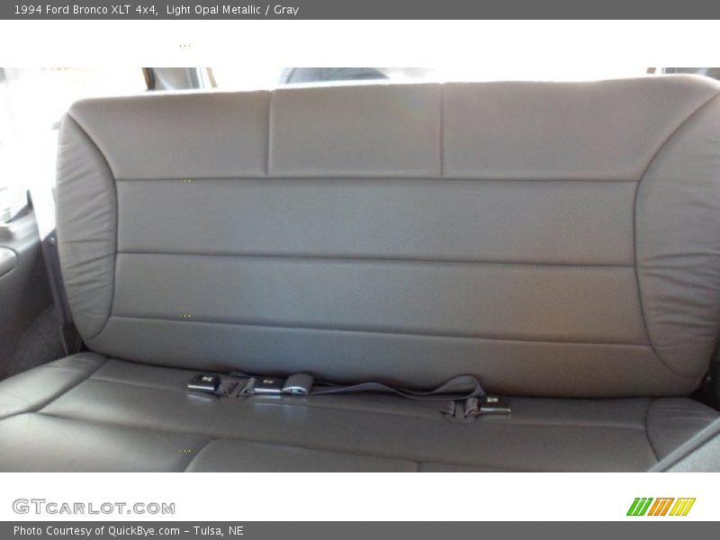 Light Opal Metallic / Gray 1994 Ford Bronco XLT 4x4