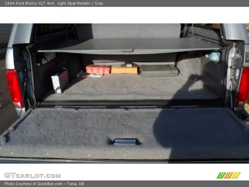 Light Opal Metallic / Gray 1994 Ford Bronco XLT 4x4