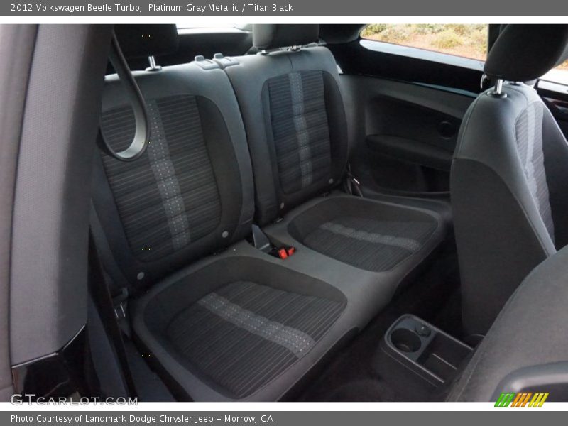 Platinum Gray Metallic / Titan Black 2012 Volkswagen Beetle Turbo