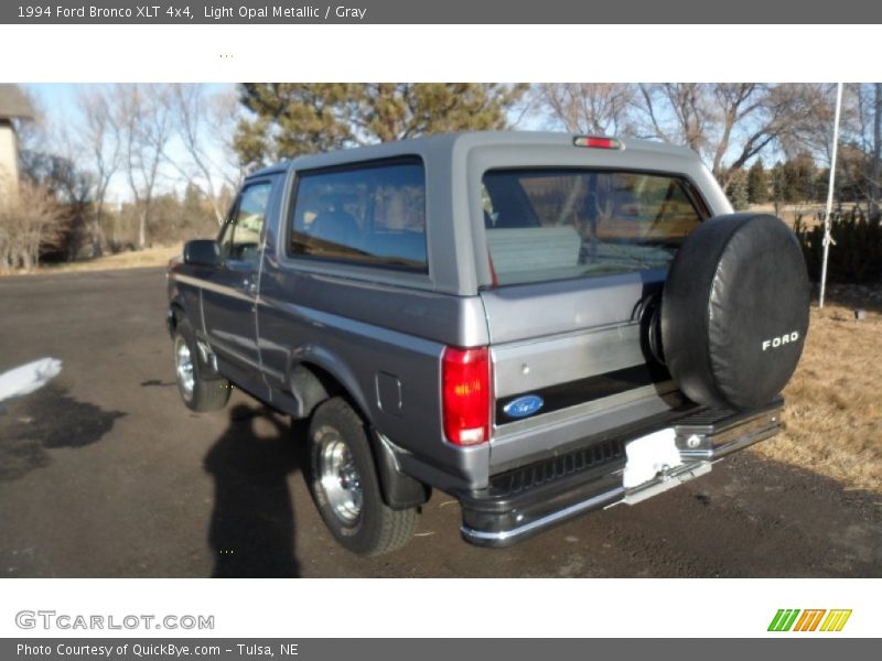 Light Opal Metallic / Gray 1994 Ford Bronco XLT 4x4