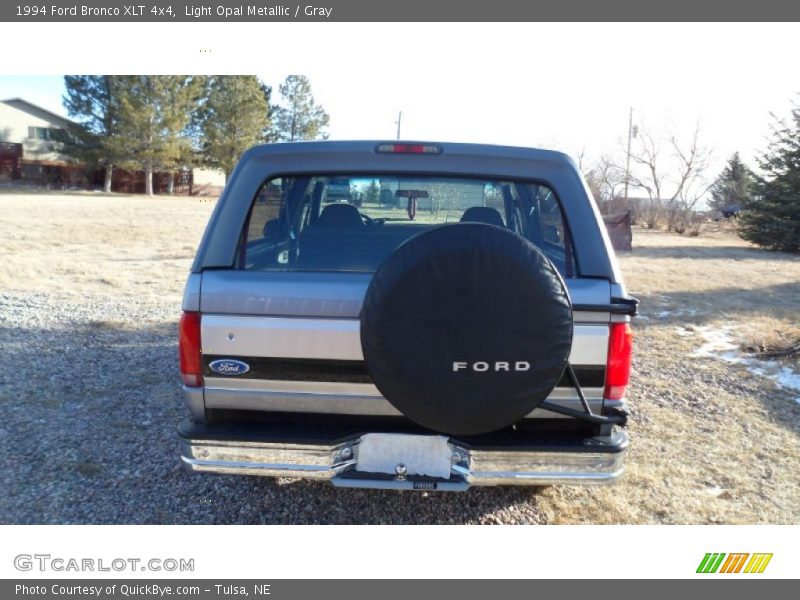 Light Opal Metallic / Gray 1994 Ford Bronco XLT 4x4