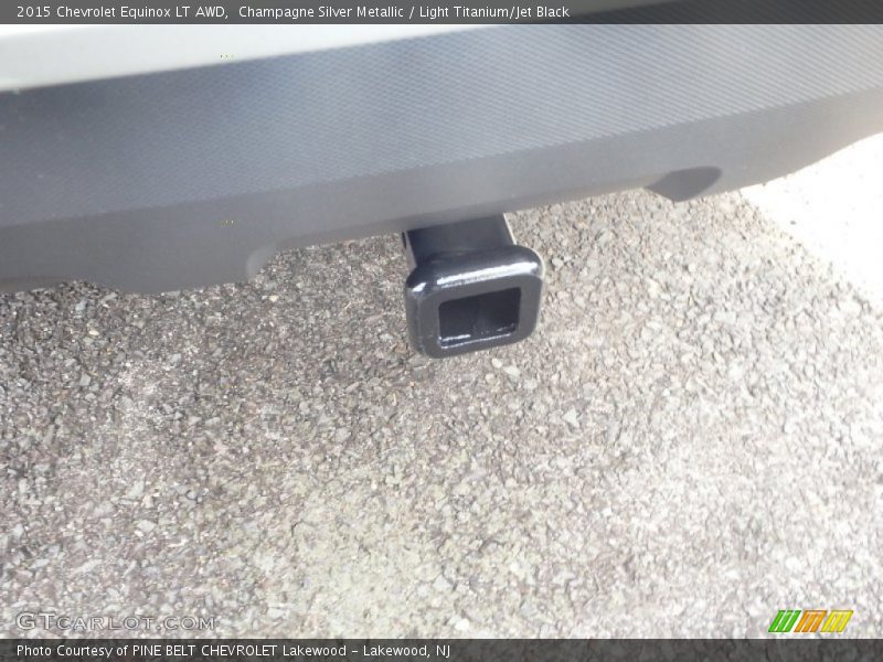 Champagne Silver Metallic / Light Titanium/Jet Black 2015 Chevrolet Equinox LT AWD