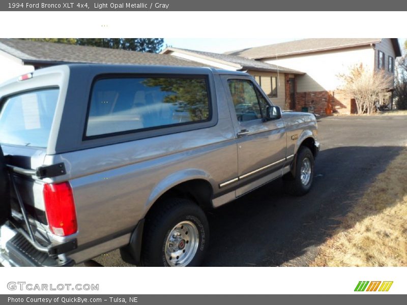 Light Opal Metallic / Gray 1994 Ford Bronco XLT 4x4