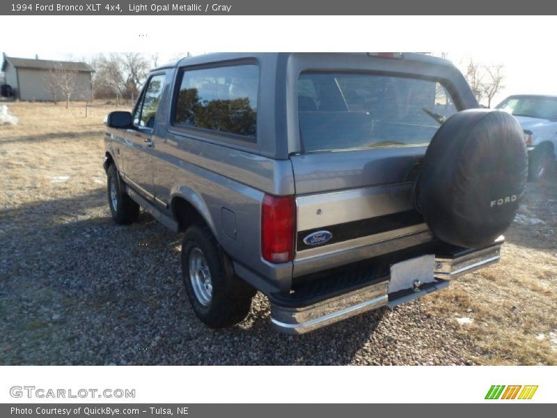 Light Opal Metallic / Gray 1994 Ford Bronco XLT 4x4