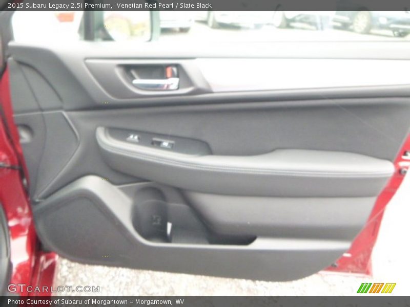 Venetian Red Pearl / Slate Black 2015 Subaru Legacy 2.5i Premium