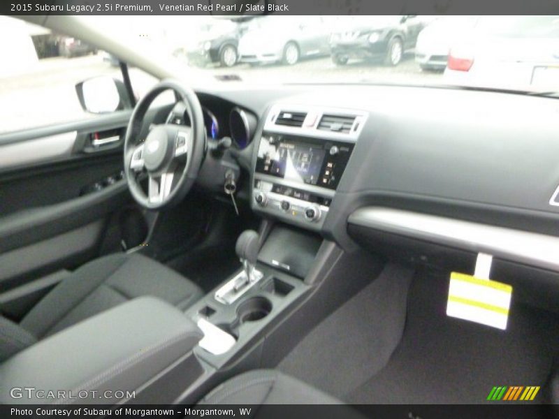 Venetian Red Pearl / Slate Black 2015 Subaru Legacy 2.5i Premium