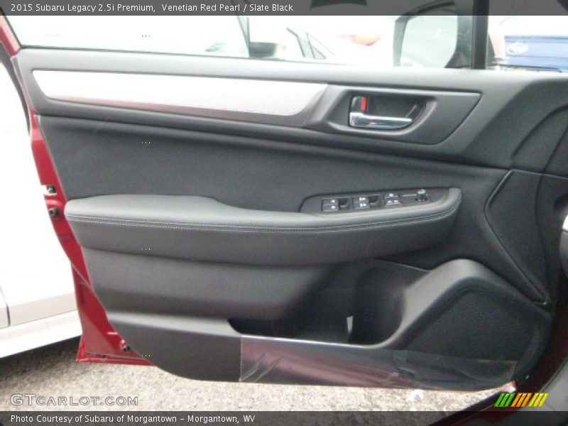Venetian Red Pearl / Slate Black 2015 Subaru Legacy 2.5i Premium