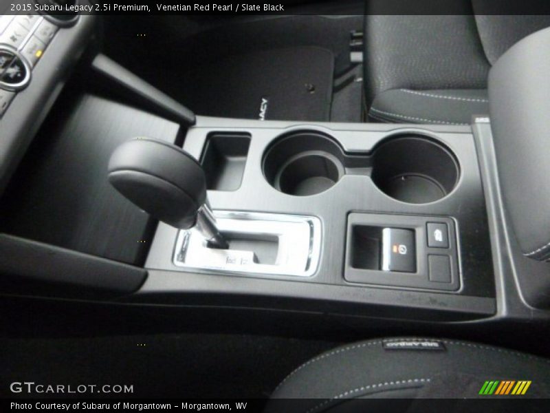 Venetian Red Pearl / Slate Black 2015 Subaru Legacy 2.5i Premium
