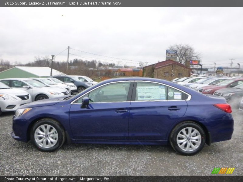Lapis Blue Pearl / Warm Ivory 2015 Subaru Legacy 2.5i Premium