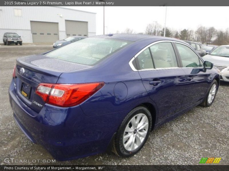 Lapis Blue Pearl / Warm Ivory 2015 Subaru Legacy 2.5i Premium