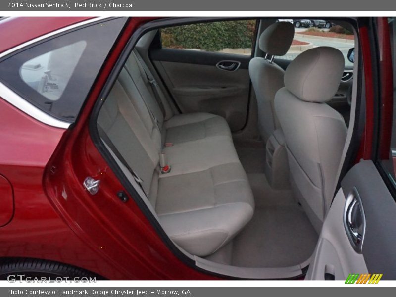 Red Brick / Charcoal 2014 Nissan Sentra S
