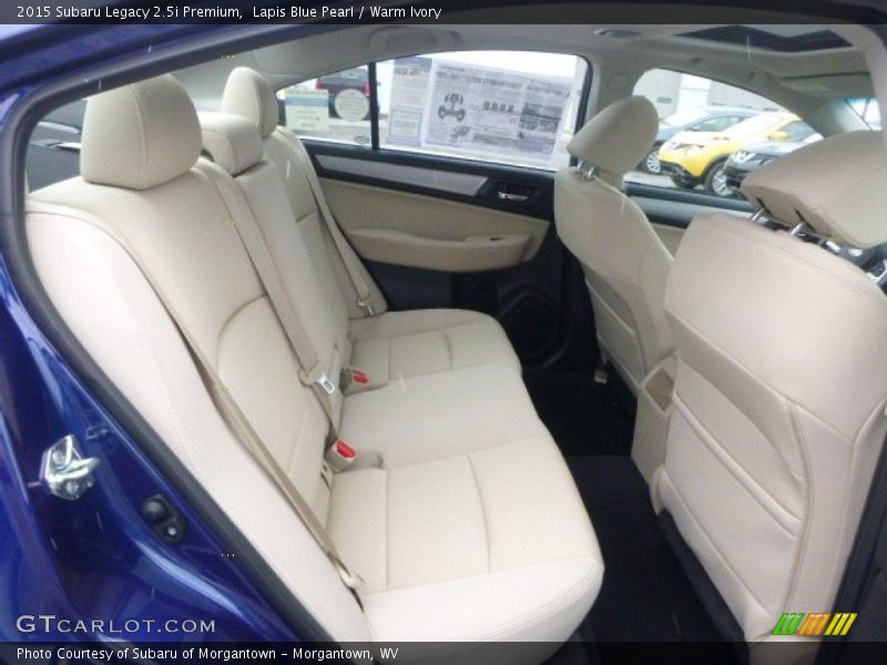 Lapis Blue Pearl / Warm Ivory 2015 Subaru Legacy 2.5i Premium