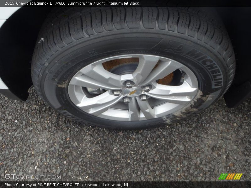 Summit White / Light Titanium/Jet Black 2015 Chevrolet Equinox LT AWD