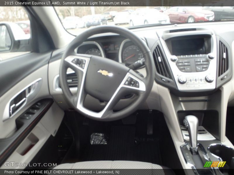 Summit White / Light Titanium/Jet Black 2015 Chevrolet Equinox LT AWD