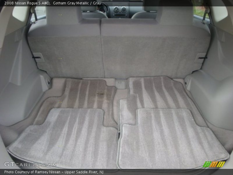Gotham Gray Metallic / Gray 2008 Nissan Rogue S AWD