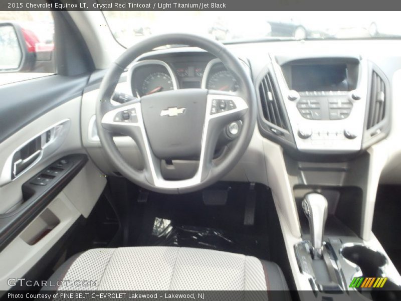Crystal Red Tintcoat / Light Titanium/Jet Black 2015 Chevrolet Equinox LT